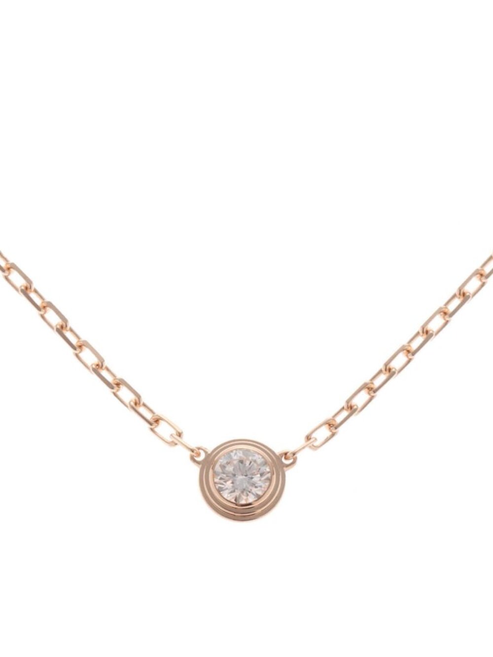 Cartier D'amour NC SM PG D Necklace 18k Pink Gold 18k